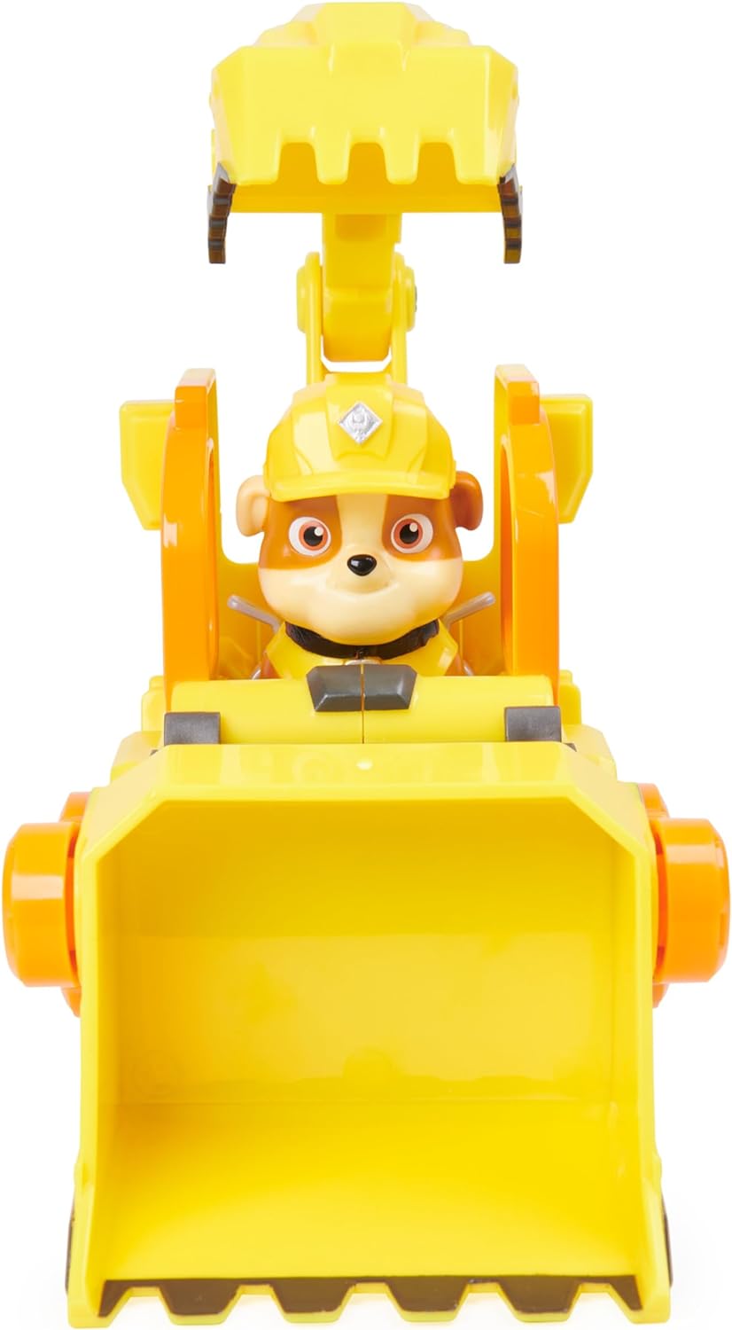 Rubble & Crew, Rubble’s Bulldozer Toy Truck with Movable Parts and a Collectible Action Figure, Kids Toys for Ages 3 and Up - Image 8