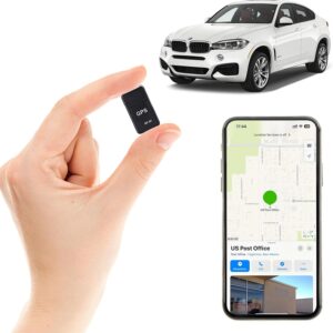 Mini GPS Tracker for Vehicles/Mini Magnetic GPS Device Real time Car Locator Full USA Coverage, No Monthly Fee, Long Standby GSM SIM GPS Tracker for Trucks/Person 2024