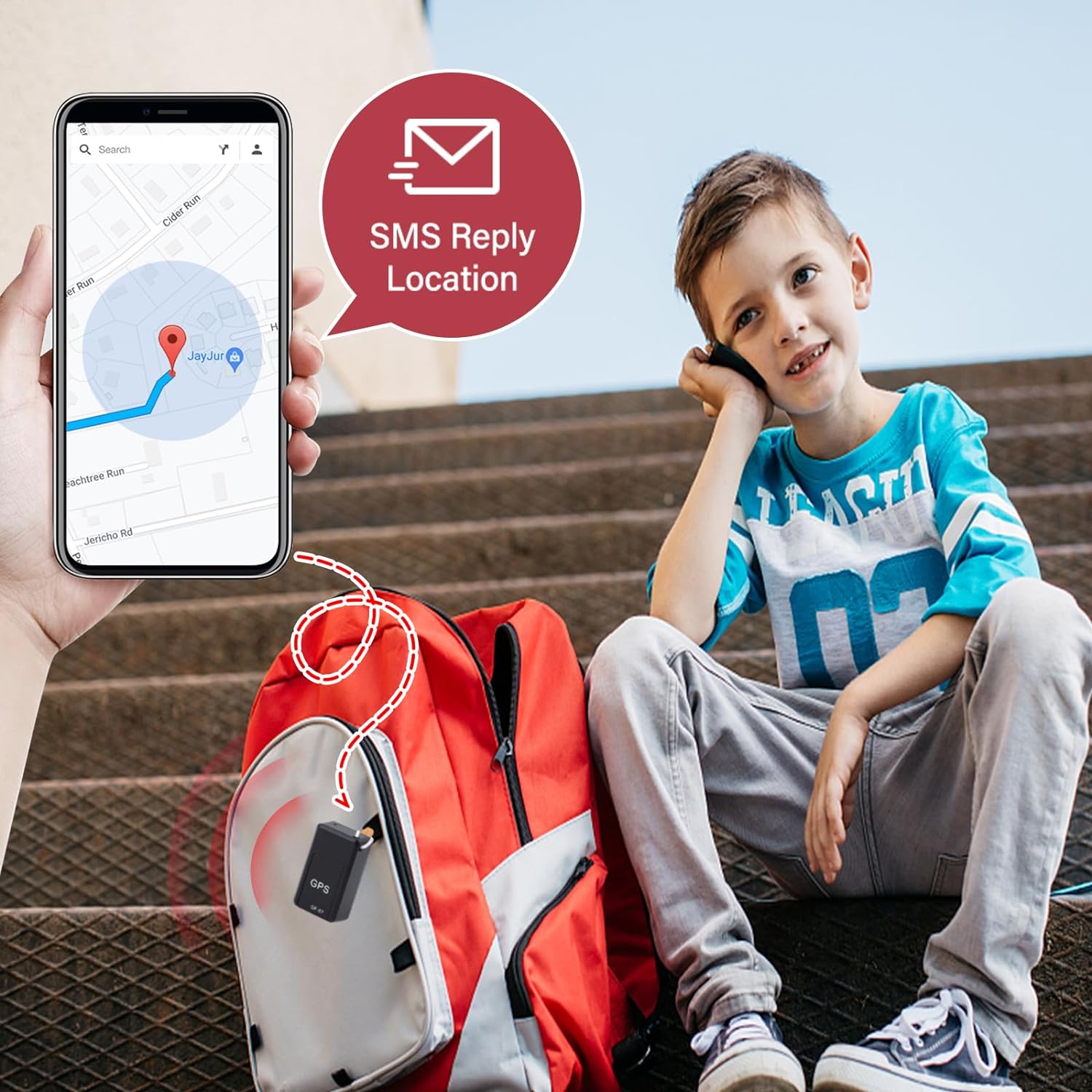 GPS Tracker for Vehicles, Mini Car GPS Tracker Portable Real Time Magnetic GPS Tracking Device, Full Global Coverage Location Tracker for Car,Trucks/Person. No Subscription Required/No Monthly Fee - Image 3