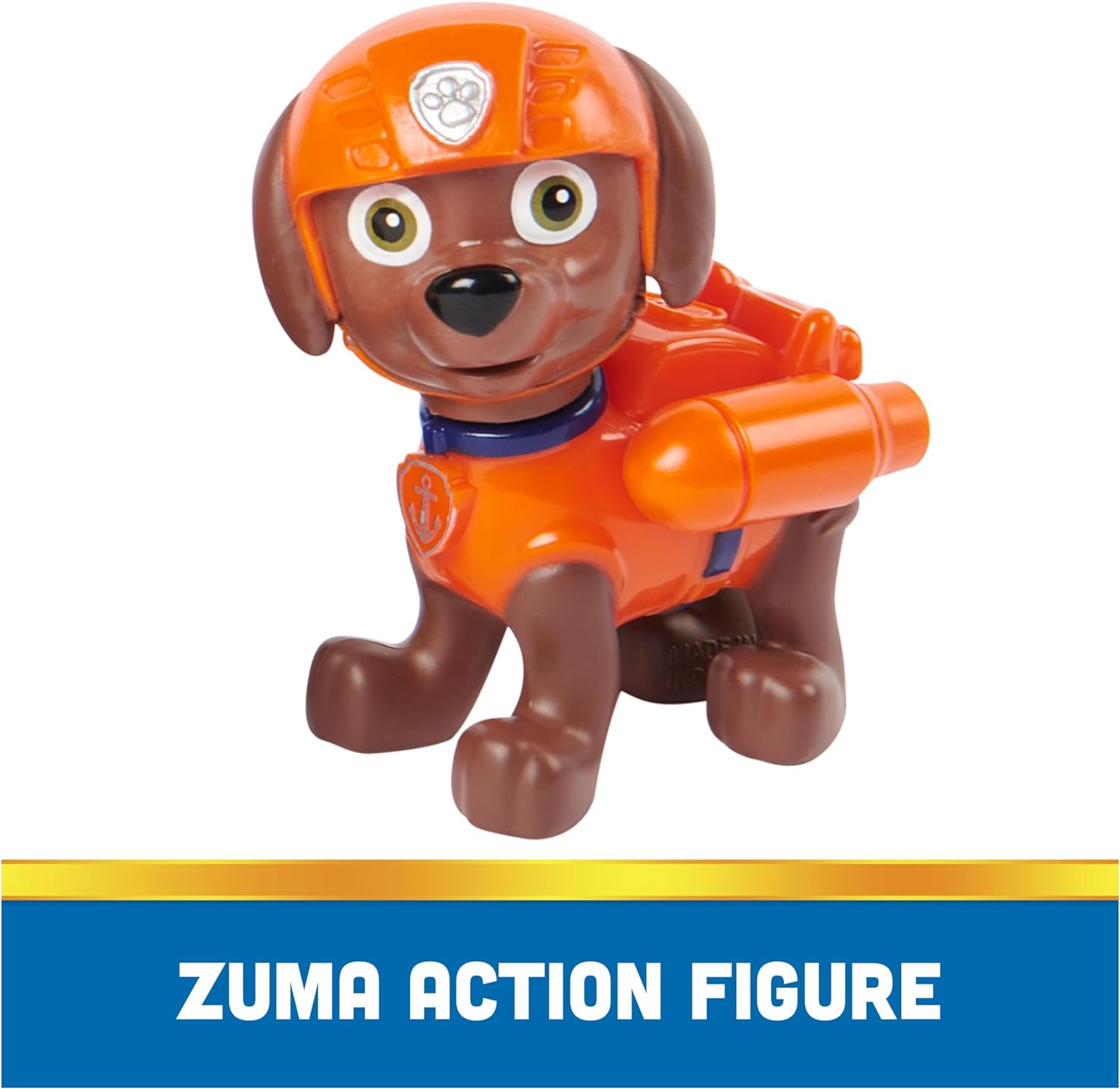 Paw Patrol, Zuma’s Hovercraft, Toy Vehicle with Collectible Action Figure, Sustainably Minded Kids Toys for Boys & Girls Ages 3 and Up - Image 6