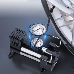 Generic Vehicle Inflatable Pump Single Cylinder Small Vehicle Portable Car Electric Tire Multifunction Inflatable Pump Vehicle with Inflator #2024