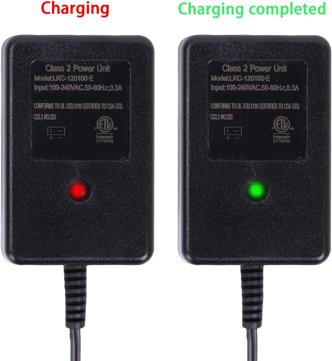 Universal 6V Charger for Kids Ride-On Toys and Cars - Compatible with BMX X6, Kid TRAX GMC, Wal-Mart, Moto ATV Quad, Electric Vehicle Power Adapter with Square Plug - Image 2
