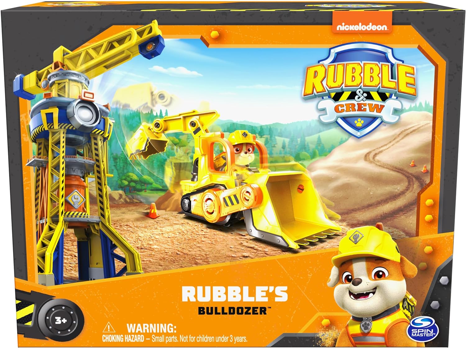 Rubble & Crew, Rubble’s Bulldozer Toy Truck with Movable Parts and a Collectible Action Figure, Kids Toys for Ages 3 and Up - Image 9